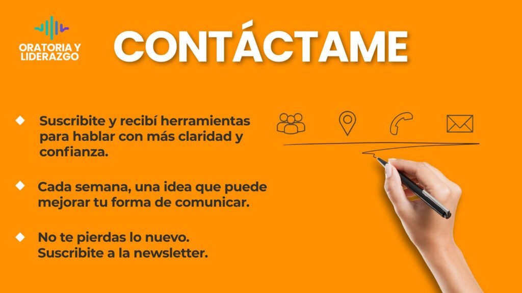 Contacto con Oratoria y Liderazgo